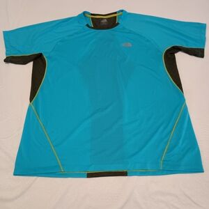 The North Face Shirt Flight Series Mens Size XL Blue/Black Ultralight Hiking